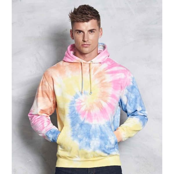 Awdis Unisex vuxen Tie Dye Hoodie för vuxna
