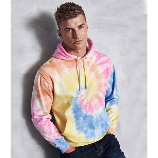 Awdis Unisex vuxen Tie Dye Hoodie för vuxna