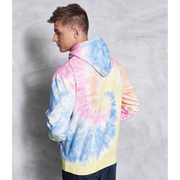 Awdis Unisex vuxen Tie Dye Hoodie för vuxna
