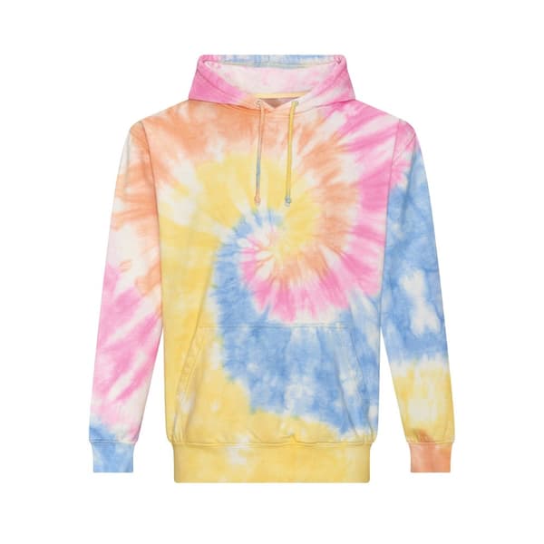 Awdis Unisex vuxen Tie Dye Hoodie för vuxna