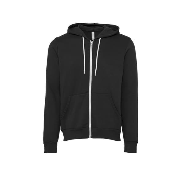 Bella + Canvas Unisex Adult Fleece Full Zip Hoodie