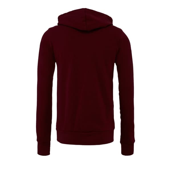 Bella + Canvas Unisex Adult Fleece Full Zip Hoodie