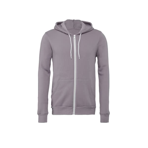 Bella + Canvas Unisex Adult Fleece Full Zip Hoodie