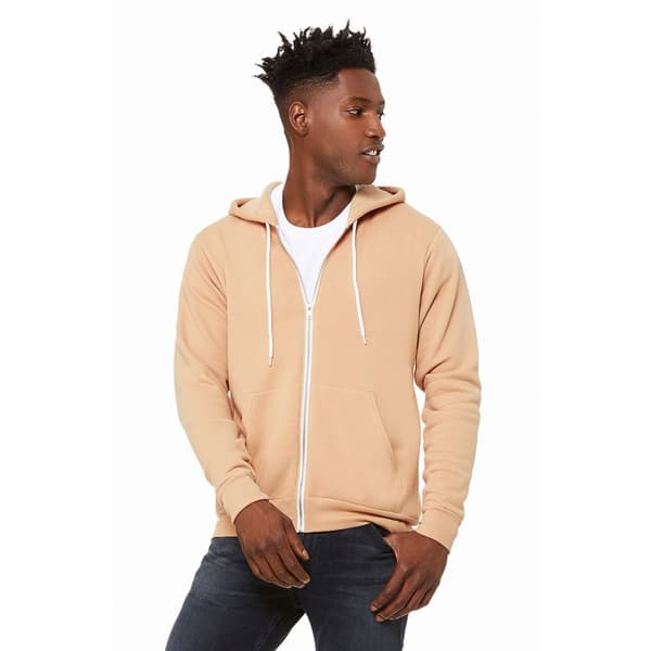 Bella + Canvas Unisex Adult Fleece Full Zip Hoodie
