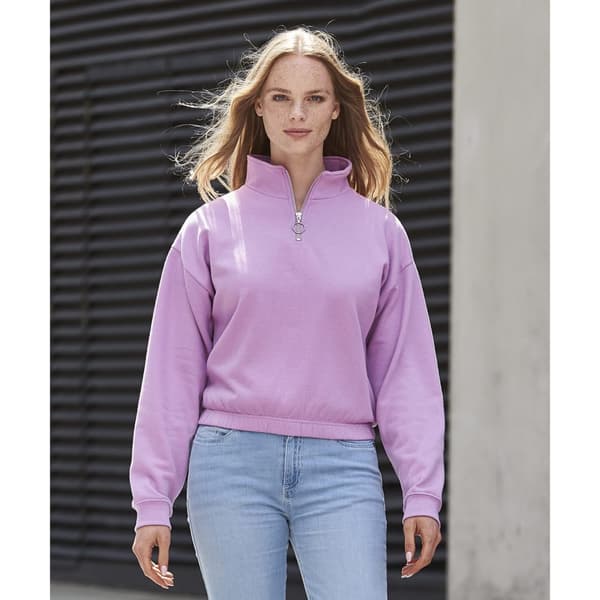 Awdis Kvinnor/Damer Just Hoods Crop Sweatshirt