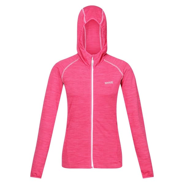 Regatta Kvinnor/Damer Yonder Full Zip Hoodie med dragkedja Flamingo Pink 14 UK