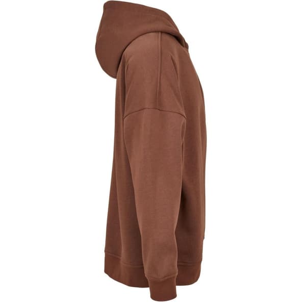 Build Your Brand Mens Oversized Cut-On Hoodie