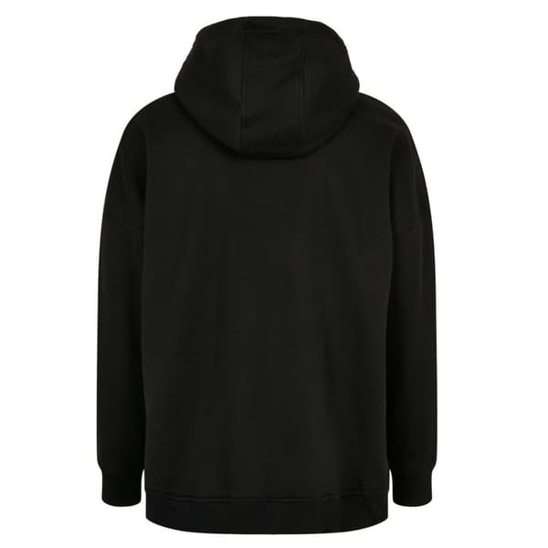 Build Your Brand Oversized Cut-On Hoodie för män