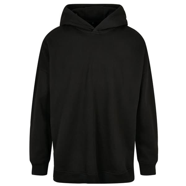 Build Your Brand Oversized Cut-On Hoodie för män