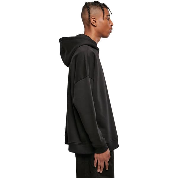 Build Your Brand Oversized Cut-On Hoodie för män