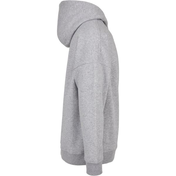 Build Your Brand Oversized Cut-On Hoodie för män