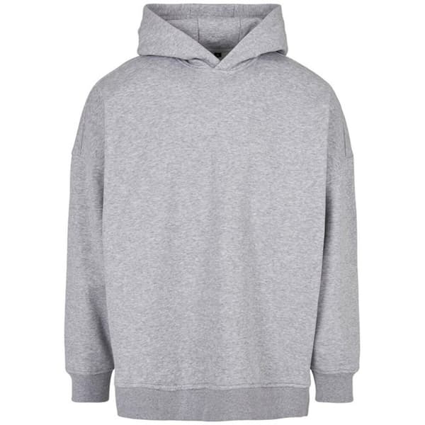 Build Your Brand Oversized Cut-On Hoodie för män