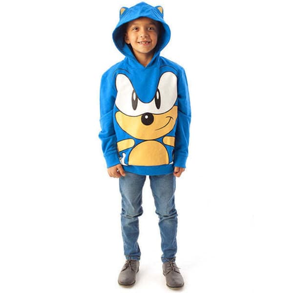 Sonic The Hedgehog Pojkar 3D öron Hoodie