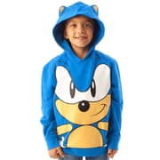 Sonic The Hedgehog Drenge 3D-ører hættetrøje