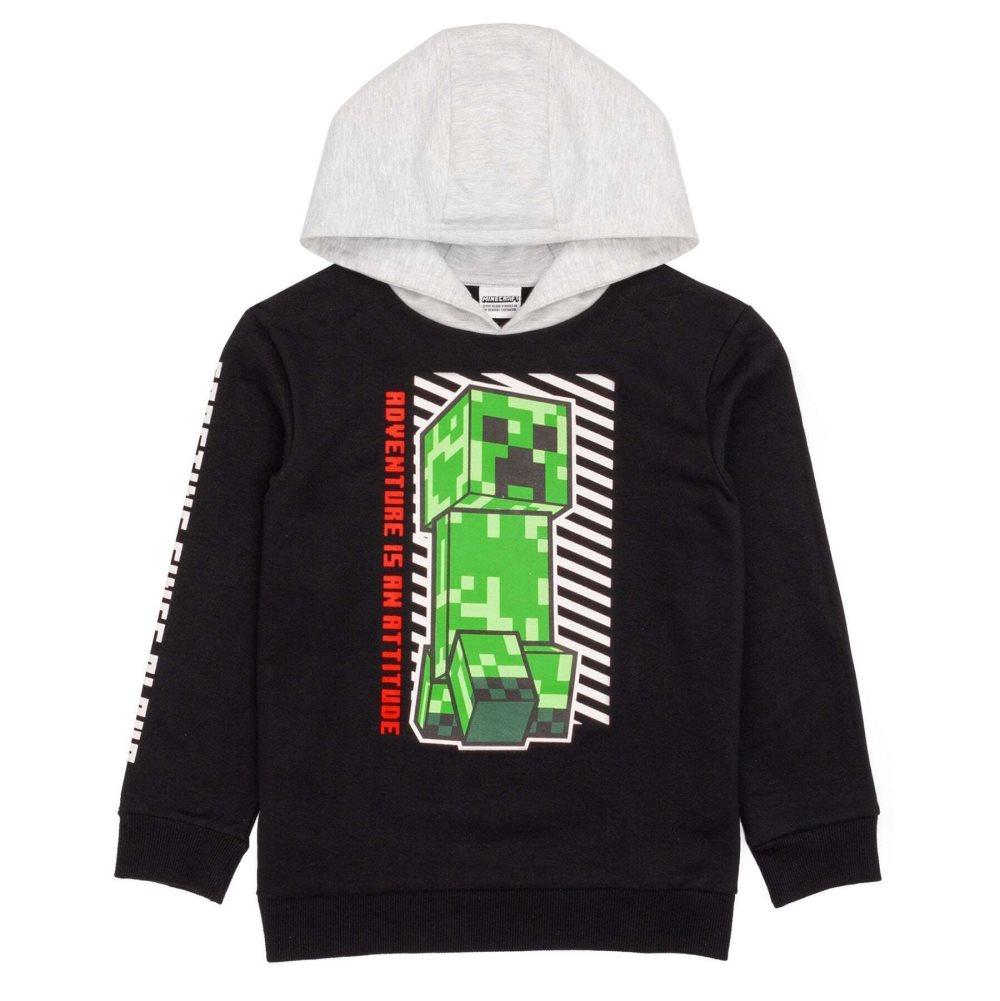 Minecraft Pojkar Creeper Hoodie