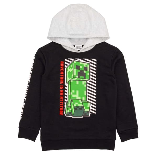 Minecraft Pojkar Creeper Hoodie