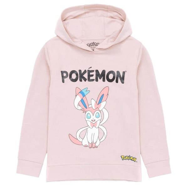 Pokemon Girls Sylveon Hoodie Lilac 9-10 Years