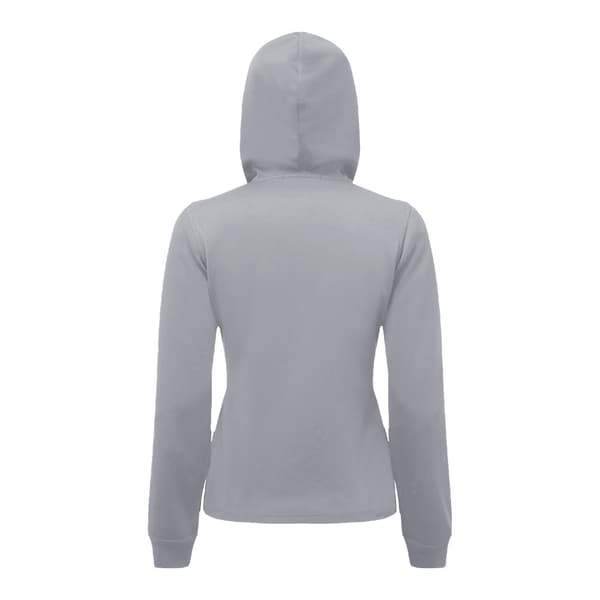 TriDri Kvinnor/Damer Spun Dyed Hoodie med full dragkedja