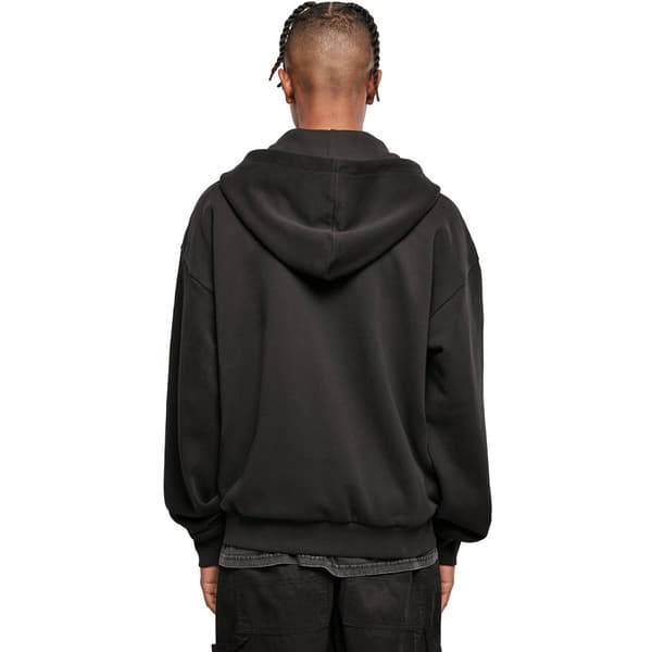 Build Your Brand Ultra Heavyweight Full Zip Hoodie för män
