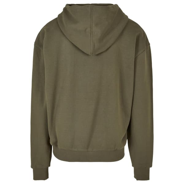 Build Your Brand Ultra Heavyweight Full Zip Hoodie för män