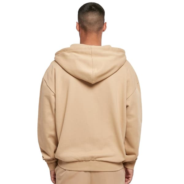Build Your Brand Ultra Heavyweight Full Zip Hoodie för män