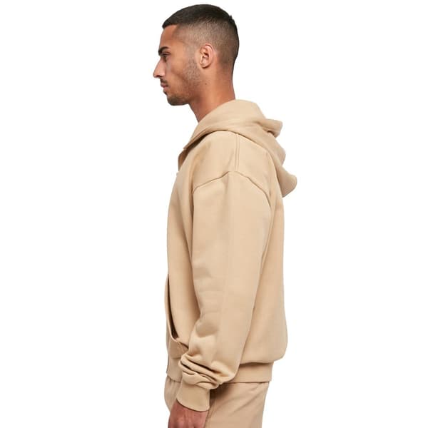 Build Your Brand Ultra Heavyweight Full Zip Hoodie för män