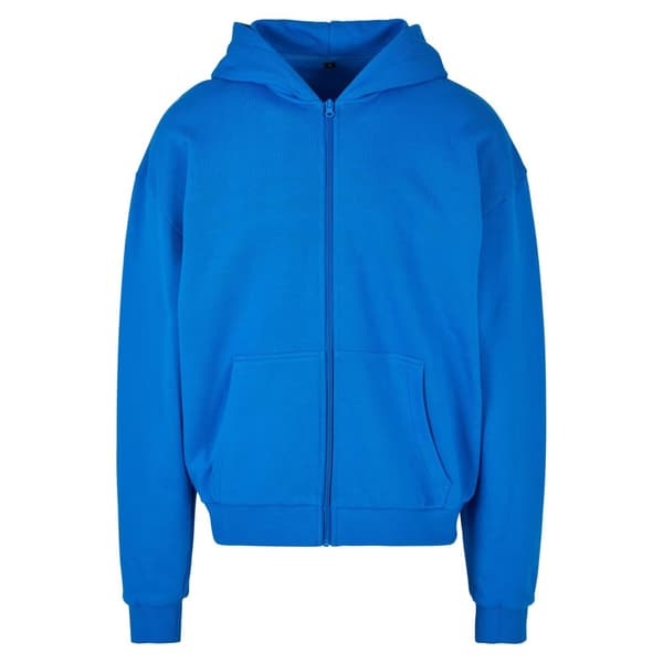 Build Your Brand Ultra Heavyweight Full Zip Hoodie för män