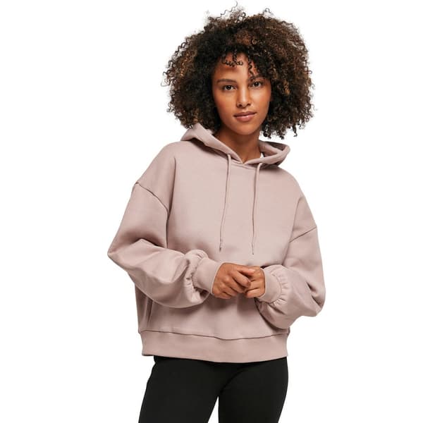 Build Your Brand Womens/Ladies Organic Oversized Hoodie