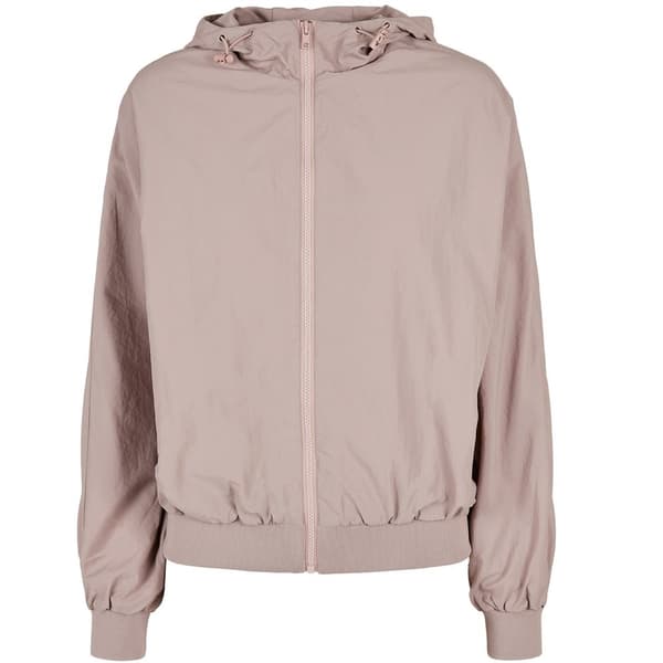 Build Your Brand Kvinnor/Damer Crinkle Batwing Sleeve Jacket