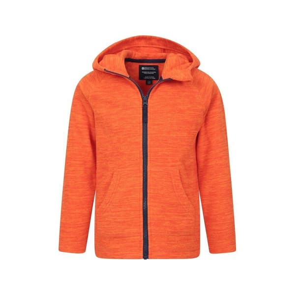 Mountain Warehouse Snowdonia Microfleece Hoodie med full dragkedja för barn/barn