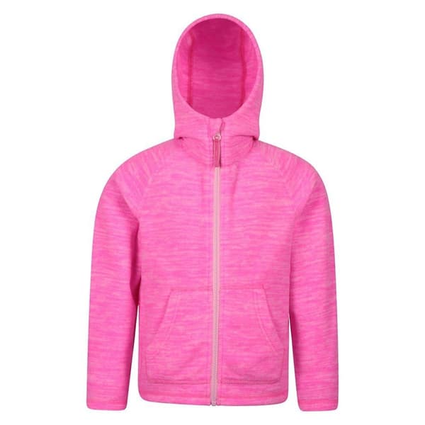 Mountain Warehouse Snowdonia Microfleece Hoodie med full dragkedja för barn/barn