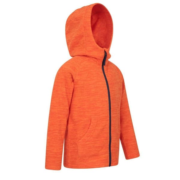 Mountain Warehouse Snowdonia Microfleece Hoodie med full dragkedja för barn/barn