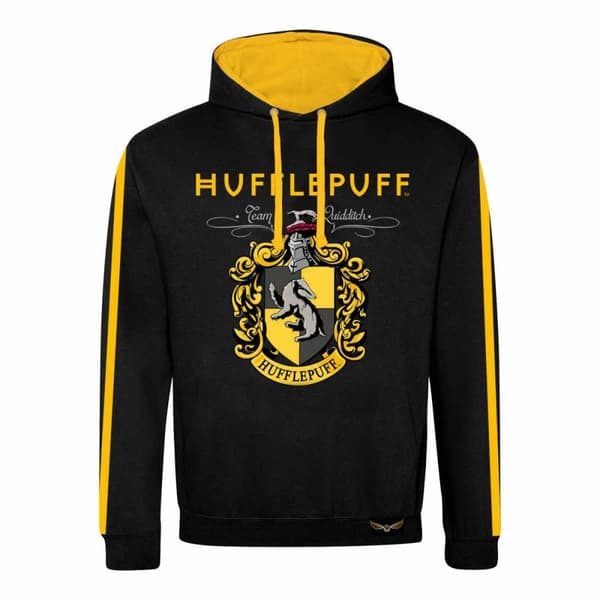 Harry Potter Unisex Hufflepuff hættetrøje til voksne