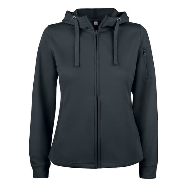 Clique Dame/Damer Basic Active Hoodie med lynlås med fuld lynlås