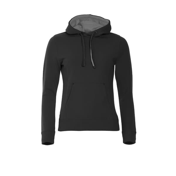 Clique Womens/Ladies Classic Hoodie Black L