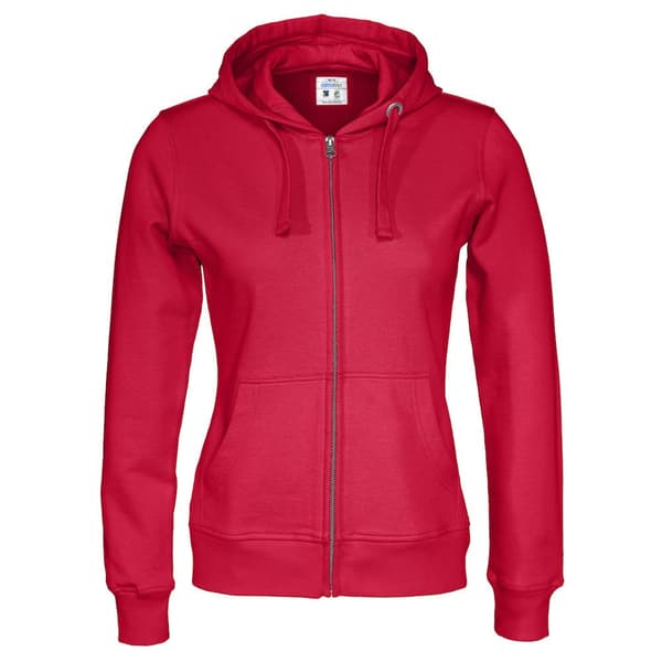 Cottover Womens/Ladies Full Zip Hoodie