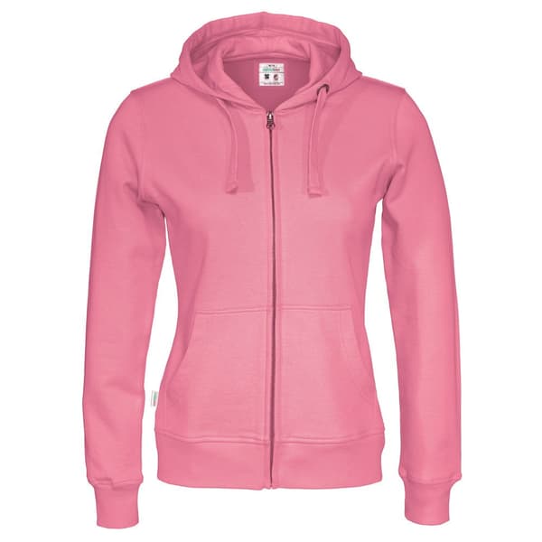 Cottover Womens/Ladies Full Zip Hoodie
