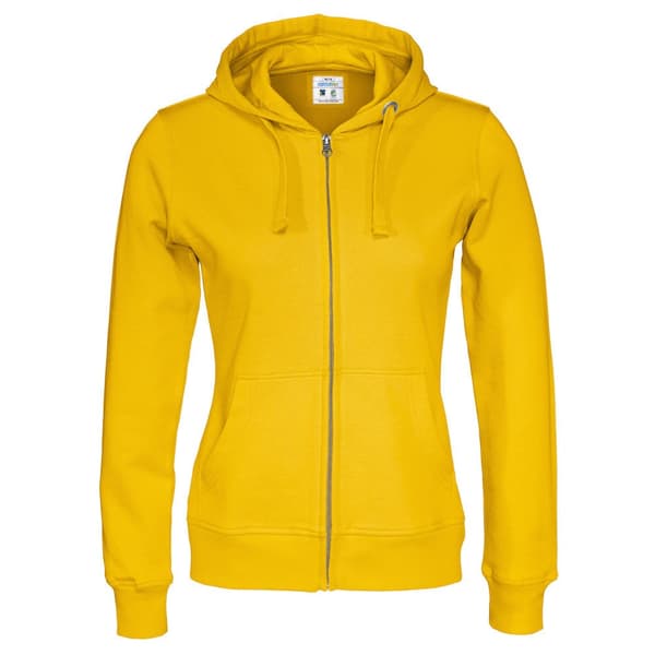 Cottover Womens/Ladies Full Zip Hoodie