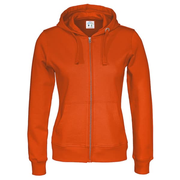 Cottover Womens/Ladies Full Zip Hoodie