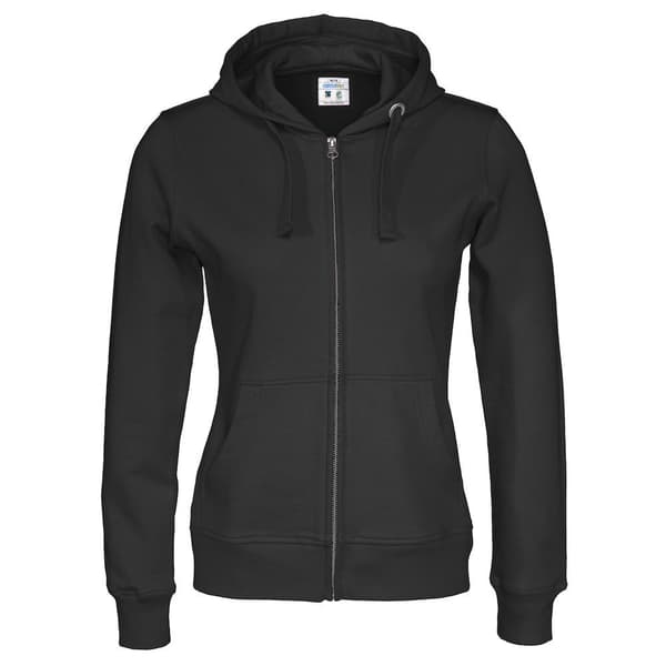 Cottover Womens/Ladies Full Zip Hoodie