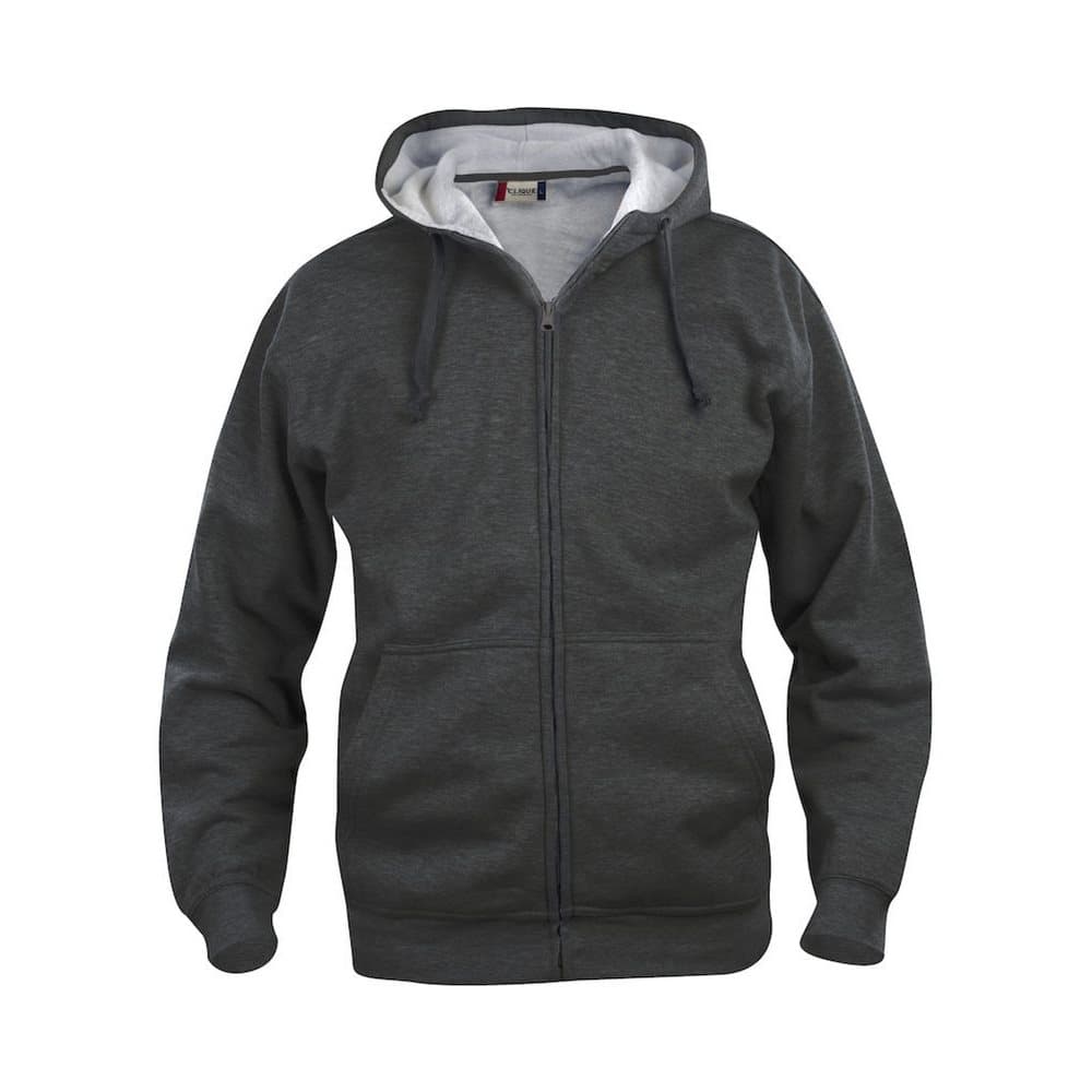 Clique Mens Basic Full Zip Hoodie för män