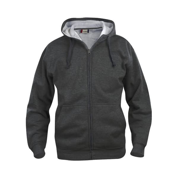 Clique Mens Basic Full Zip Hoodie för män