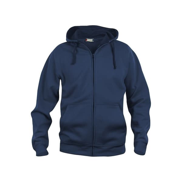 Clique Mens Basic Full Zip Hoodie för män