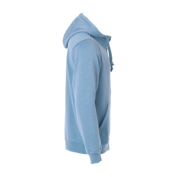 Clique Mens Basic Full Zip Hoodie för män