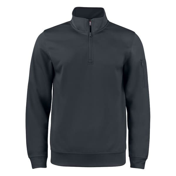 Clique Unisex Adult Basic Active Quarter Zip Sweatshirt för vuxna