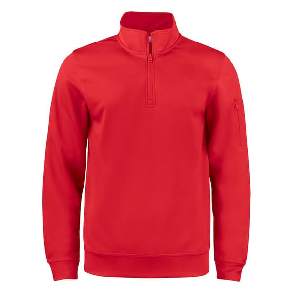 Clique Unisex Adult Basic Active Quarter Zip Sweatshirt för vuxna