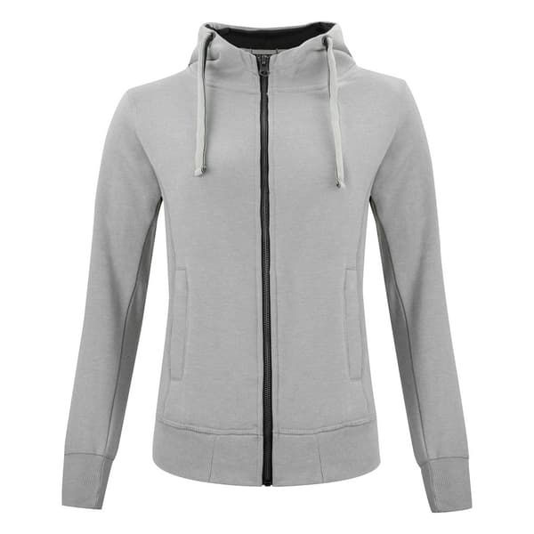 Clique Kvinnor/Damer Classic Melange Hoodie med hel dragkedja