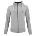 Miniatyrbild 1 av 4: Clique Kvinnor/Damer Classic Melange Hoodie med hel dragkedja
