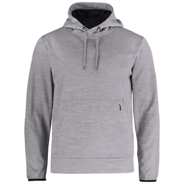 Clique Mens Oakdale Melange Hoodie Grey Melange M