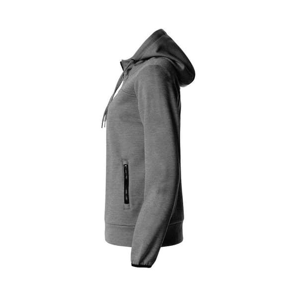 Clique Womens/Ladies Ottawa Melange Full Zip Hoodie